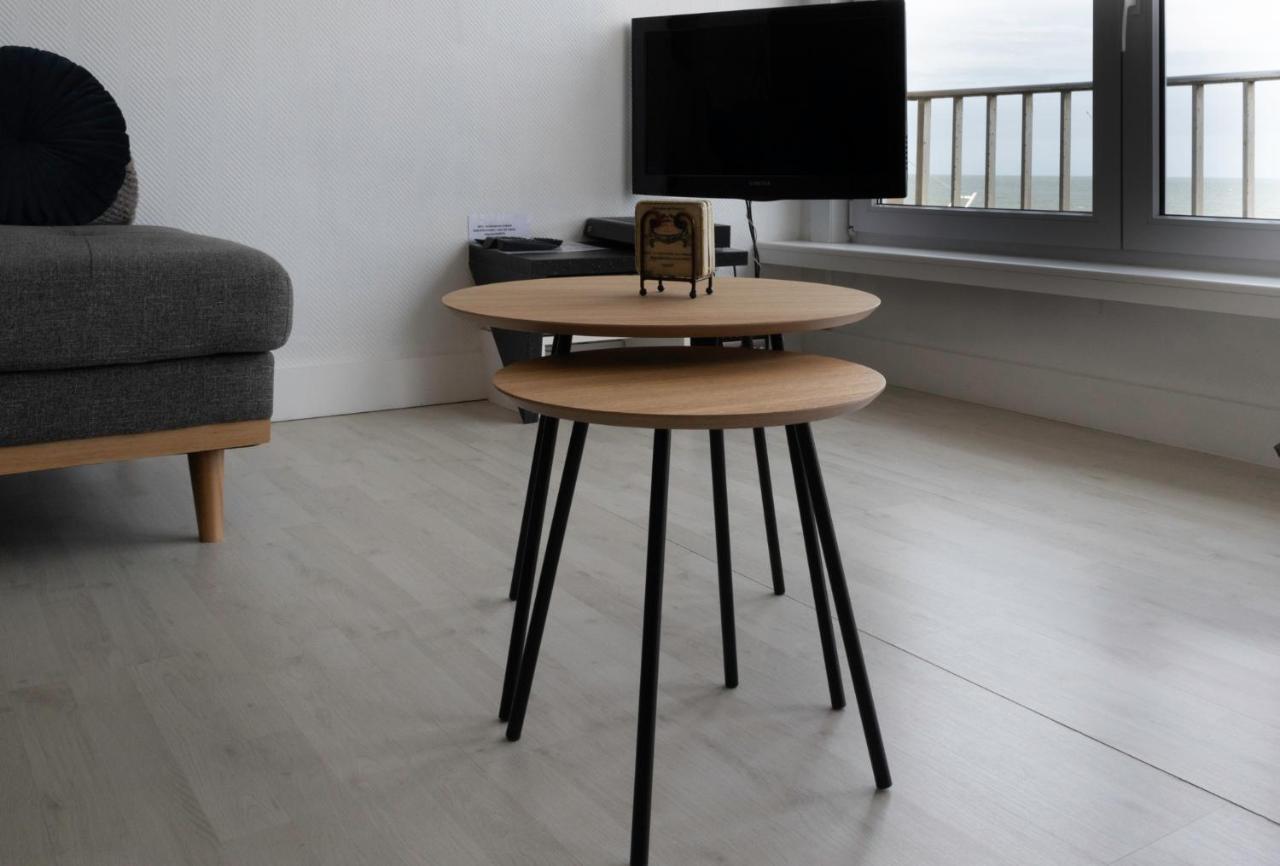 Modern appartement met uniek zeezicht Koksijde Exterior foto